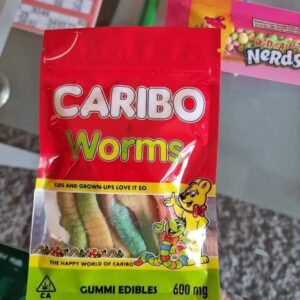 CARIBO WORMS | 600 mg THC edibles